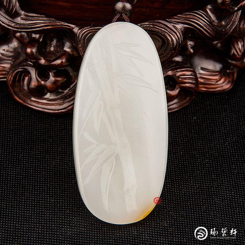 【琢艺轩】新疆和田玉红皮白玉籽玉 观音（秒杀价）