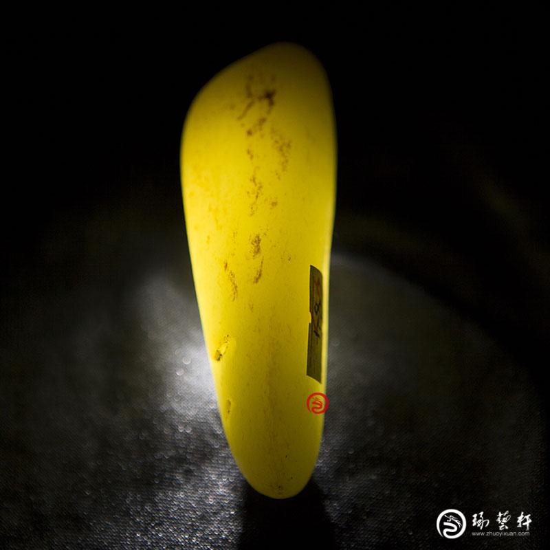 【琢艺轩】新疆和田玉红皮白玉籽玉     原石 134克