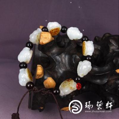 新疆和田玉手链 富贵缠身