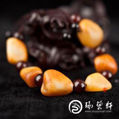 新疆和田玉黄玉籽玉 手链