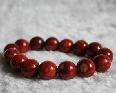 正宗南红玛瑙手串