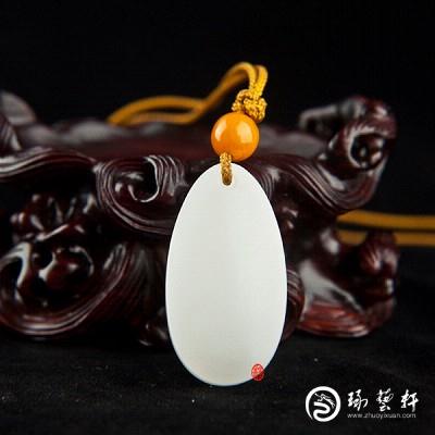 【琢藝軒】新疆和田玉羊脂白玉籽玉 彌勒佛