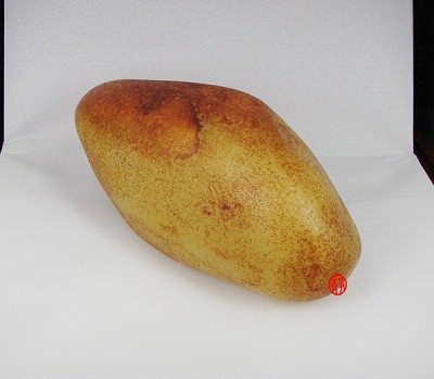 【琢藝軒】新疆和田玉黃皮白玉籽玉 原石 2300克